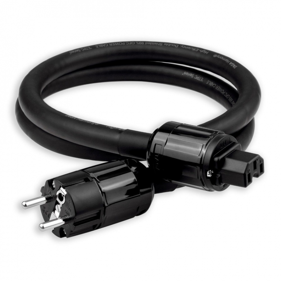 TAGA Harmony ETPC-TS strömkabel med C15-kontakt, 1.2 meter