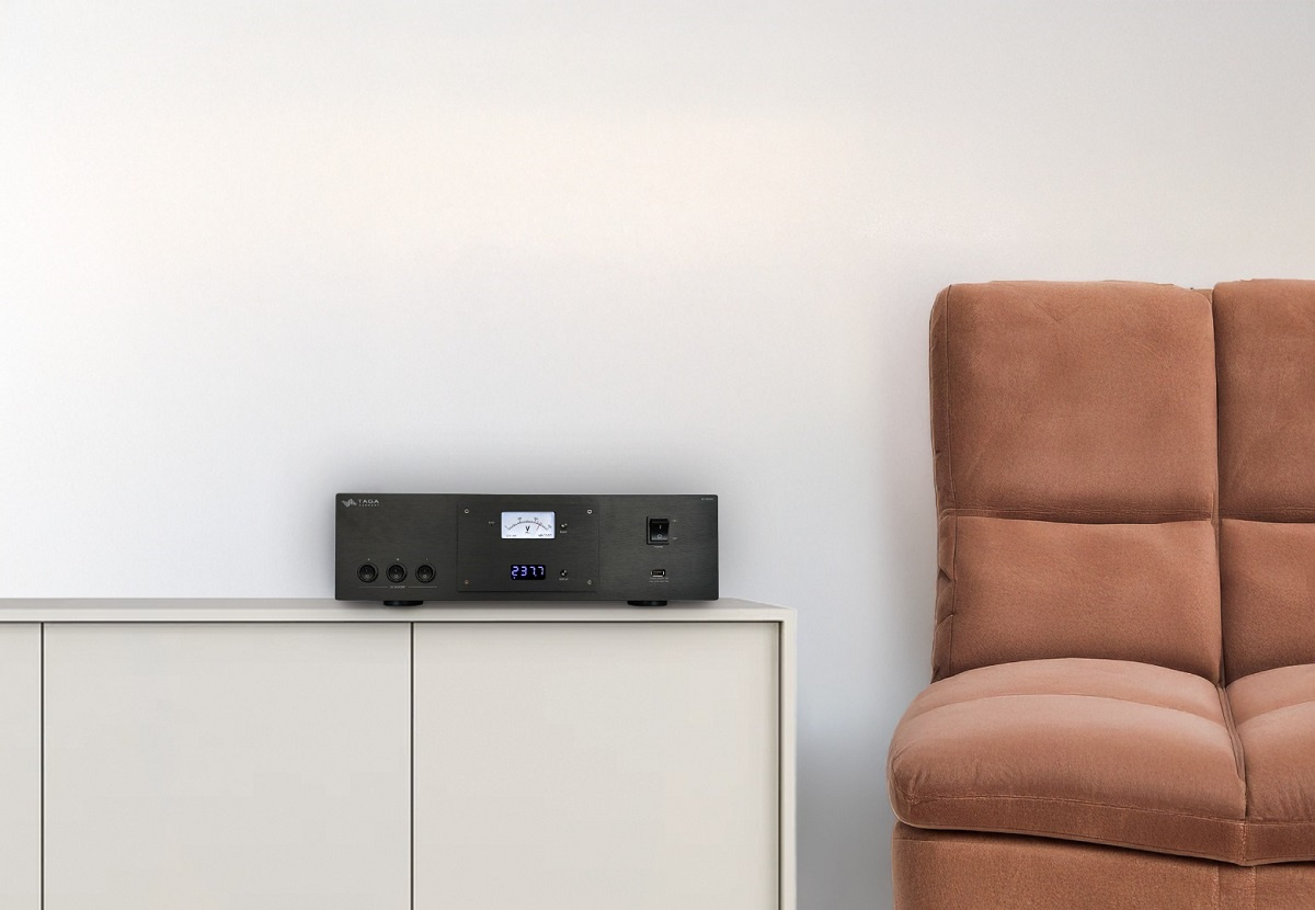 TAGA Harmony PC-9000DC strömfilter med DC-blockering & åskskydd, svart