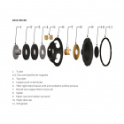 Taga Harmony Thunder SW-12 aktiv subwoofer, svart Taga Harmony Thunder SW-12 aktiv subwoofer, svart