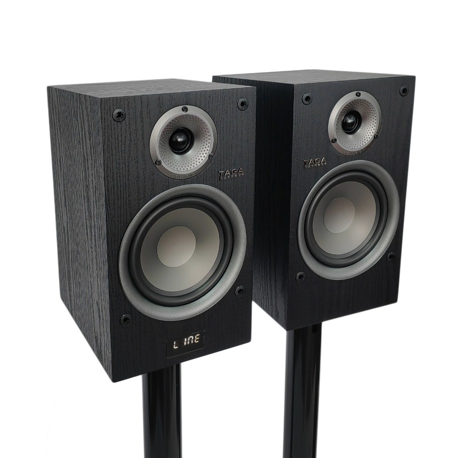 TAGA Harmony TAV-500B v2 aktiva stereohögtalare med Bluetooth, svart par