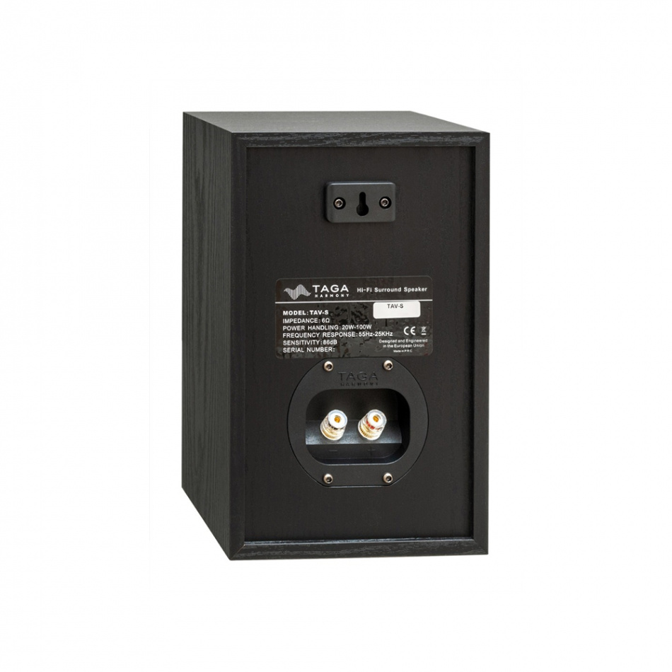 Taga Harmony TAV-607S stativhögtalare, svart par