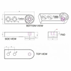 Taga Harmony TAV-807F golvhögtalare, vitt par Taga Harmony TAV-807F golvhögtalare, vitt par