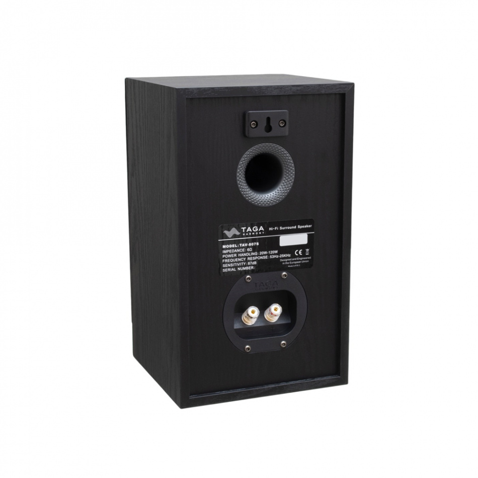 Taga Harmony TAV-807S stativhögtalare, svart par