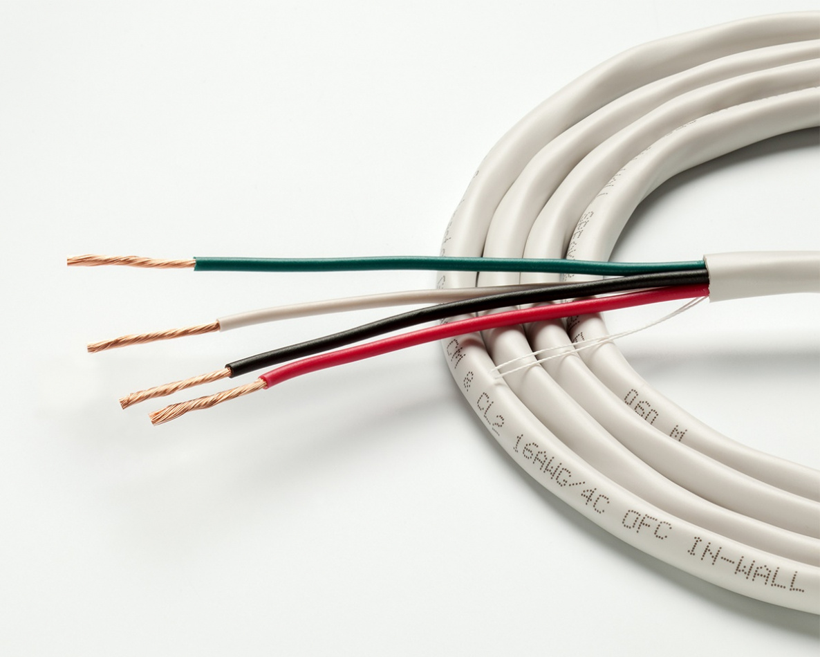 TAGA Harmony TCL-416W högtalarkabel installation, 152 meters spole