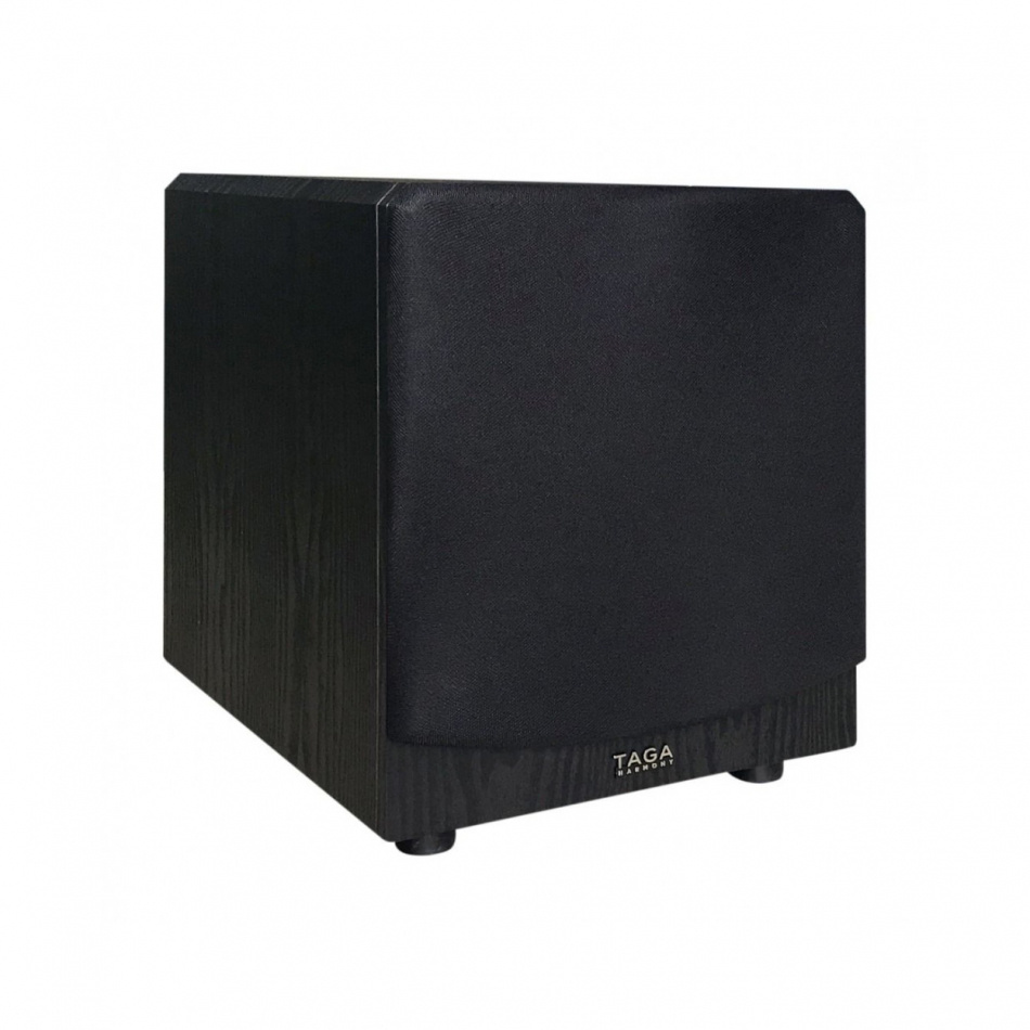 Taga Harmony TSW-80 aktiv subwoofer, svart