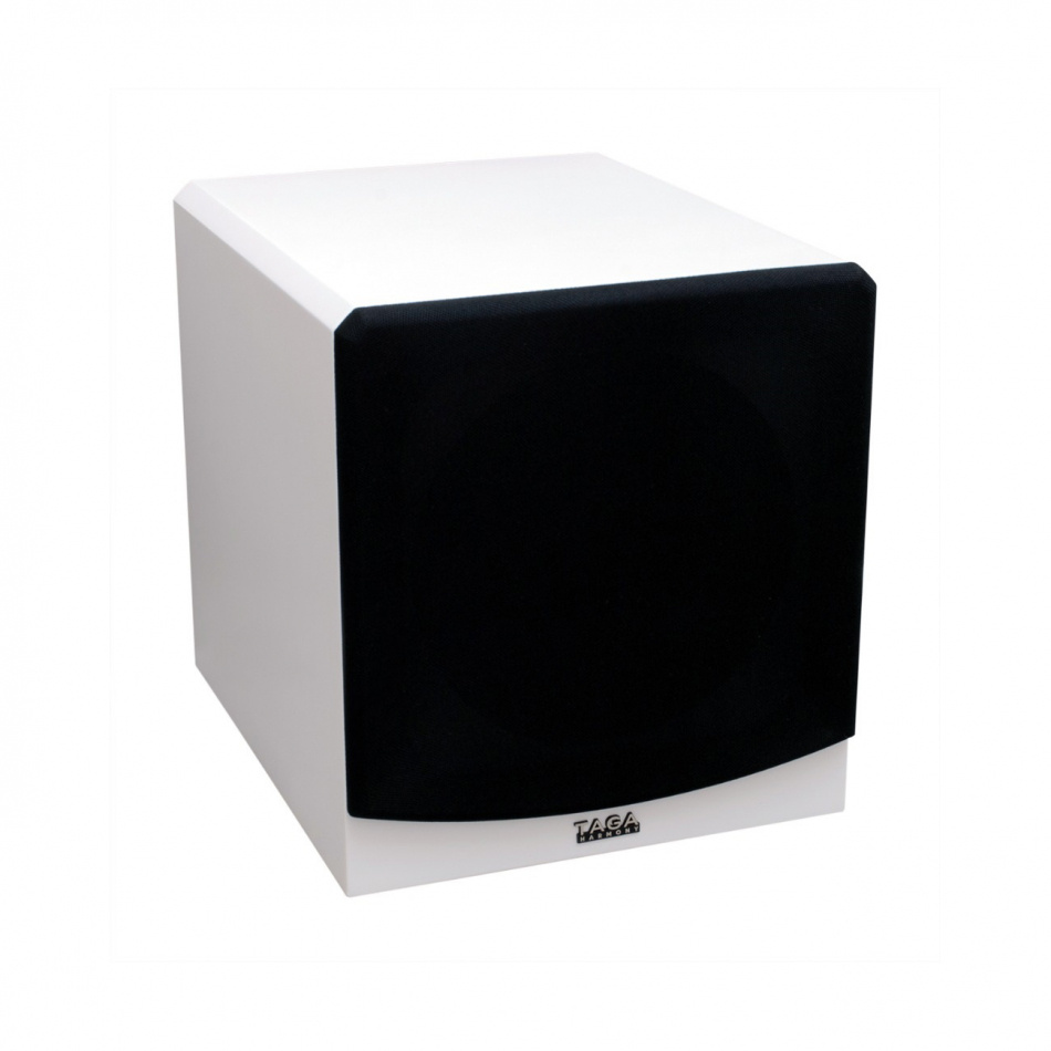 Taga Harmony TSW-80 aktiv subwoofer, vit