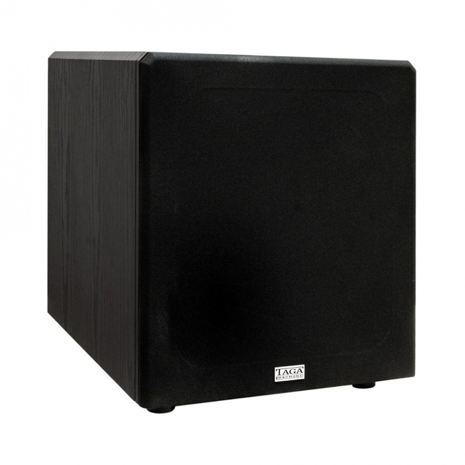 Taga Harmony TSW-90 v4 aktiv subwoofer, svart