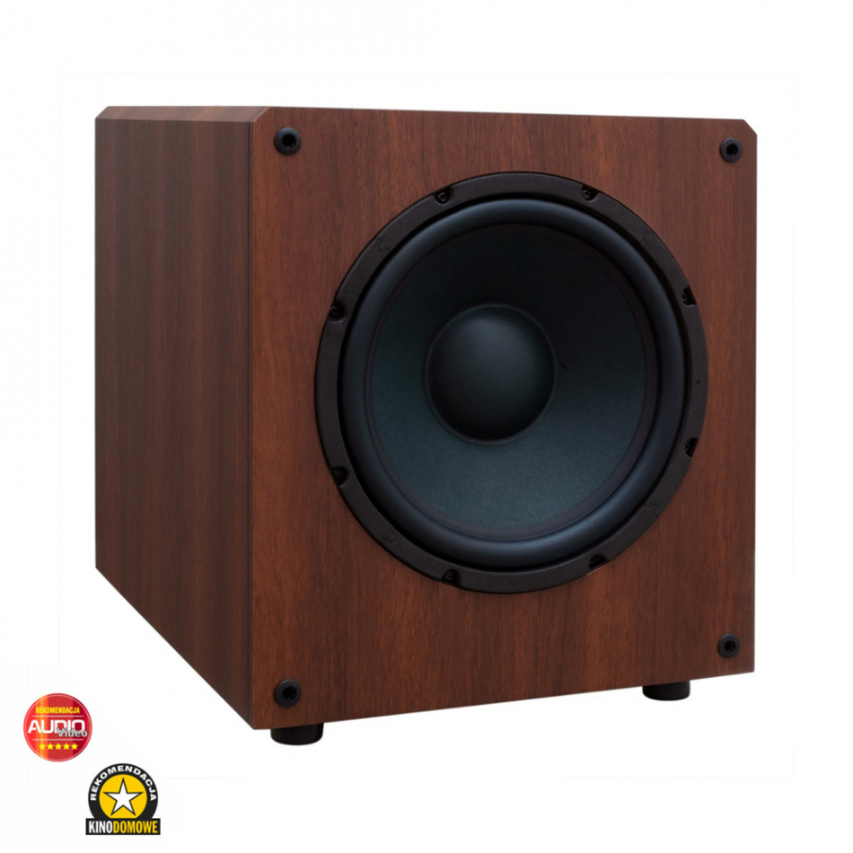 Taga Harmony TSW-90 v4 aktiv subwoofer, valnöt