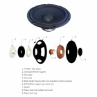 Taga Harmony TSW-90 v4 aktiv subwoofer, valnöt Taga Harmony TSW-90 v4 aktiv subwoofer, valnöt