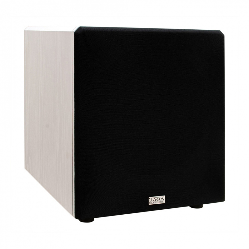 Taga Harmony TSW-90 v4 aktiv subwoofer, vit