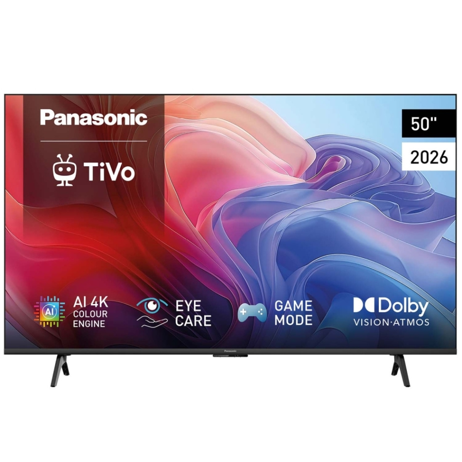 Panasonic TB-50W60CEZS, 50-tums 4K LED-TV med TiVo