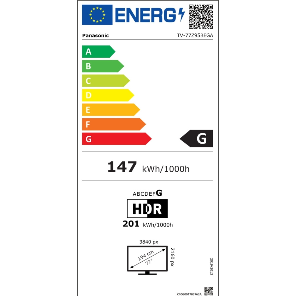 Panasonic TV-77Z95BEGA, 77-tums 4K OLED-TV med Fire TV