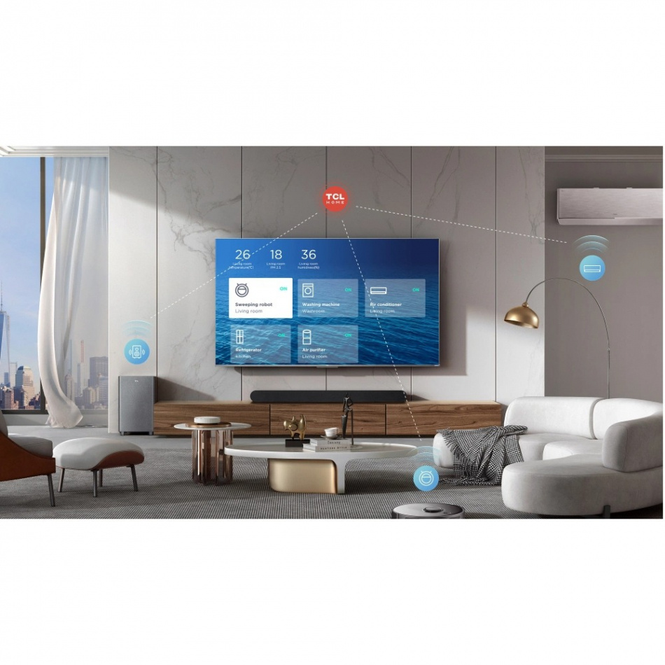 TCL 65C735 Ultra HD 4K QLED Google-TV, 65 tum