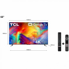 TCL 65P735, Ultra HD 4K HDR QLED-TV med Google 65-tum
