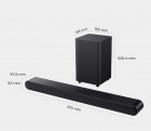 TCL S643W soundbar med trådlös subwoofer TCL S643W soundbar med trådlös subwoofer