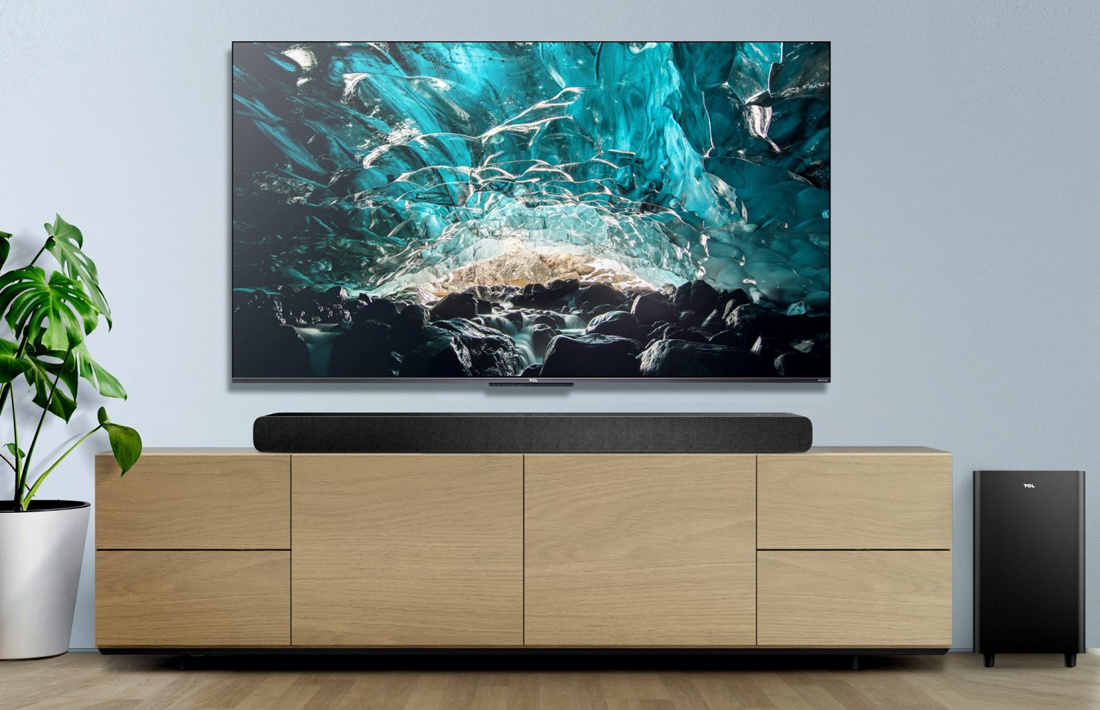 TCL TS8132 Soundbar med Dolby Atmos & trådlös subwoofer