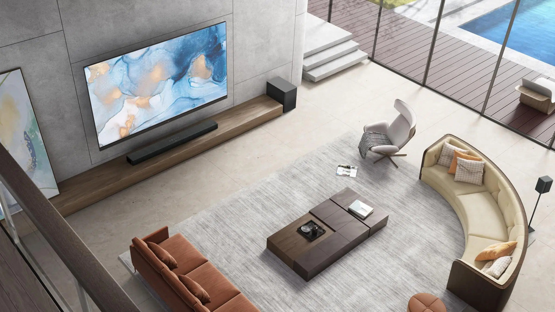 TCL X937UE Soundbar med Dolby Atmos, Chromecast & AirPlay