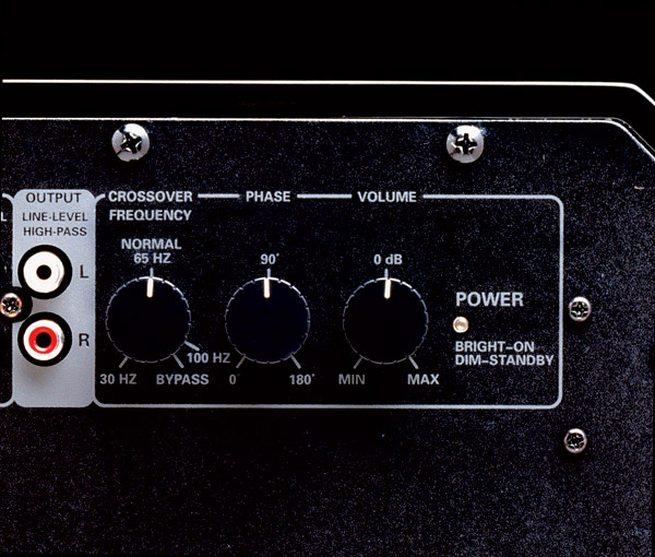 Sunfire HRS-10, aktiv subwoofer