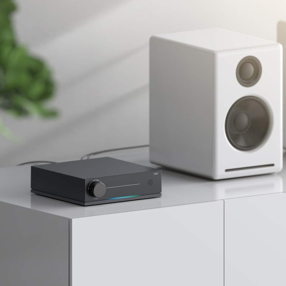 Arylic LP20 nätverksstreamer med AirPlay 2, Google Cast & subutgång