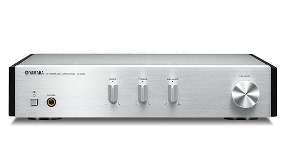 Yamaha A-670 stereoförstärkare, silver