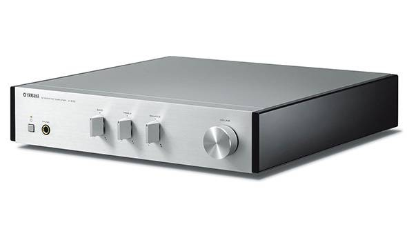 Yamaha A-670 stereoförstärkare, silver