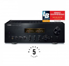 Yamaha A-S2200 stereoförstärkare med VU-mätare & Vintage-design, svart Yamaha A-S2200 stereoförstärkare med VU-mätare & Vintage-design, svart