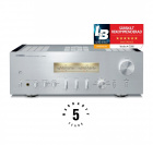 Yamaha A-S2200 stereoförstärkare med VU-mätare & Vintage-design, silver Yamaha A-S2200 stereoförstärkare med VU-mätare & Vintage-design, silver