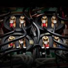 Yamaha A-S2200 stereoförstärkare med VU-mätare & Vintage-design, silver Yamaha A-S2200 stereoförstärkare med VU-mätare & Vintage-design, silver