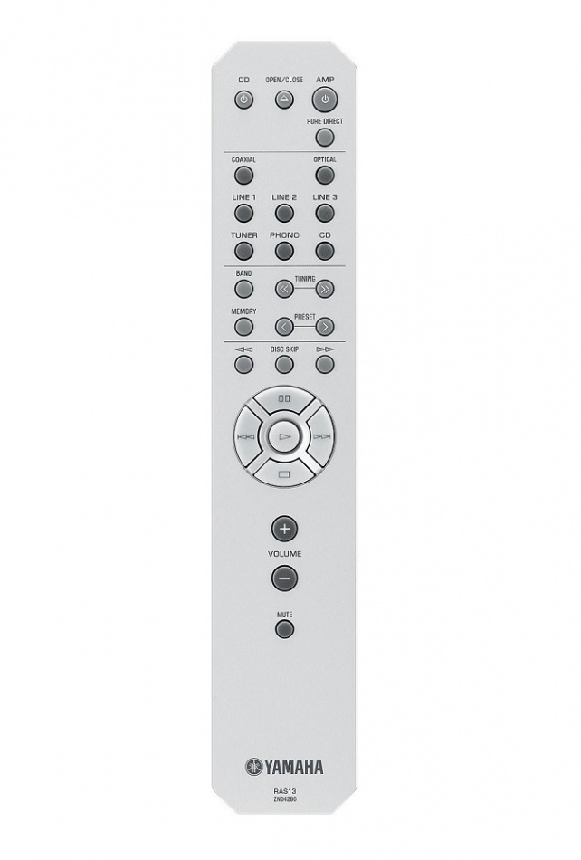 Yamaha A-S301 II stereoförstärkare med DAC & RIAA-steg, svart