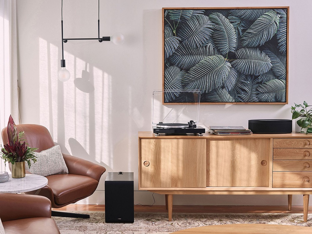 Yamaha MusicCast Vinyl 500 vinylspelare med nätverk, svart