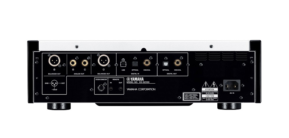 Yamaha CD-S2100 CD-spelare med DAC, silver