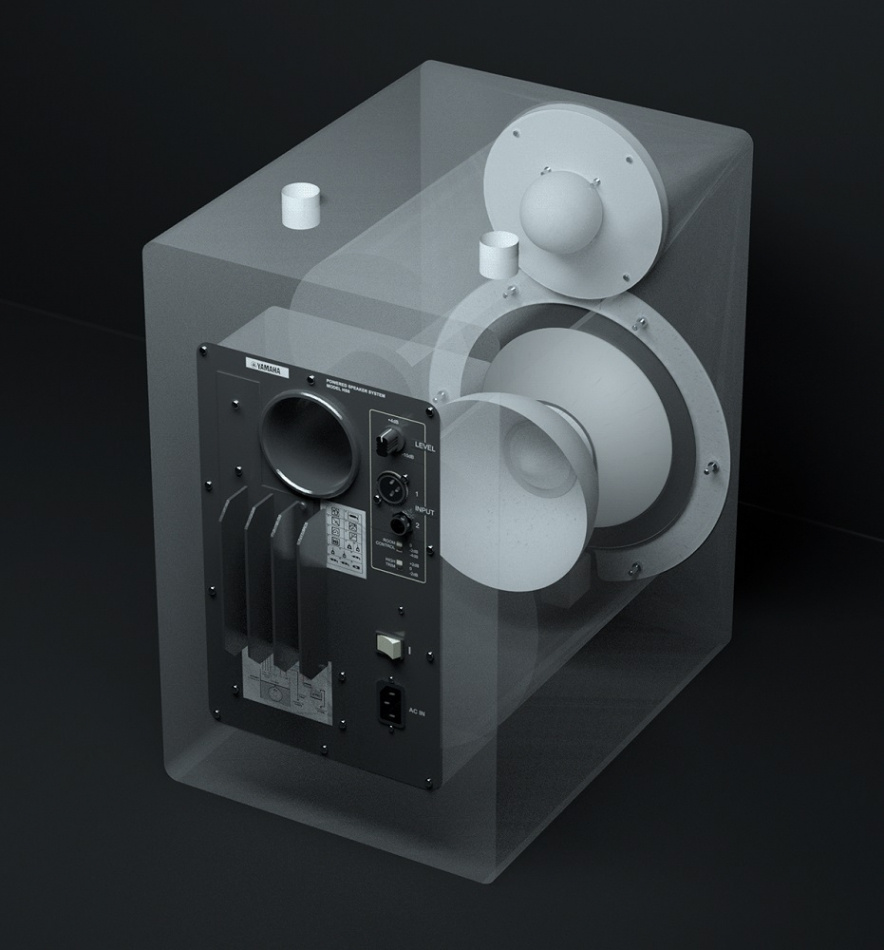 Yamaha HS5 studiomonitorer, svart par Returexemplar