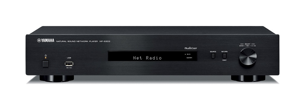 Yamaha NP-S303 nätverksspelare, svart