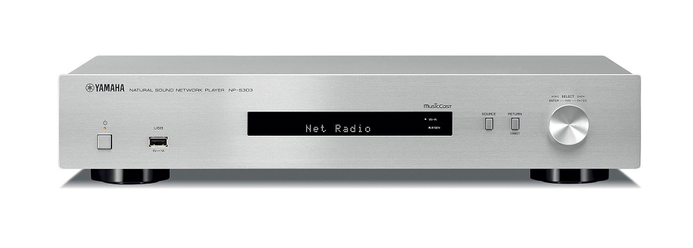 Yamaha NP-S303 nätverksspelare, silver