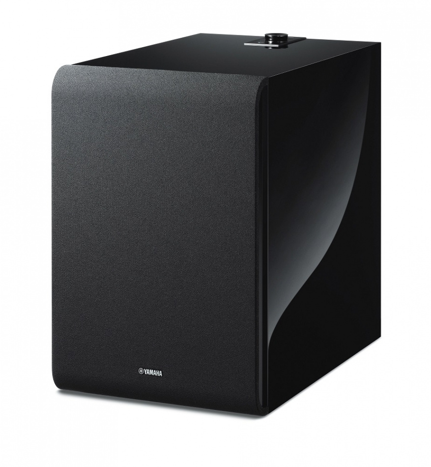 Yamaha MusicCast Sub100, trådlös svart subwoofer med nätverk
