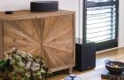 Yamaha MusicCast Sub100, trådlös svart subwoofer med nätverk Yamaha MusicCast Sub100, trådlös svart subwoofer med nätverk
