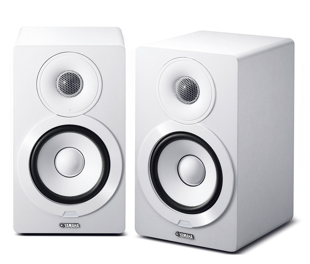 Yamaha MusicCast NX-N500 aktiva högtalare med nätverk, vitt par