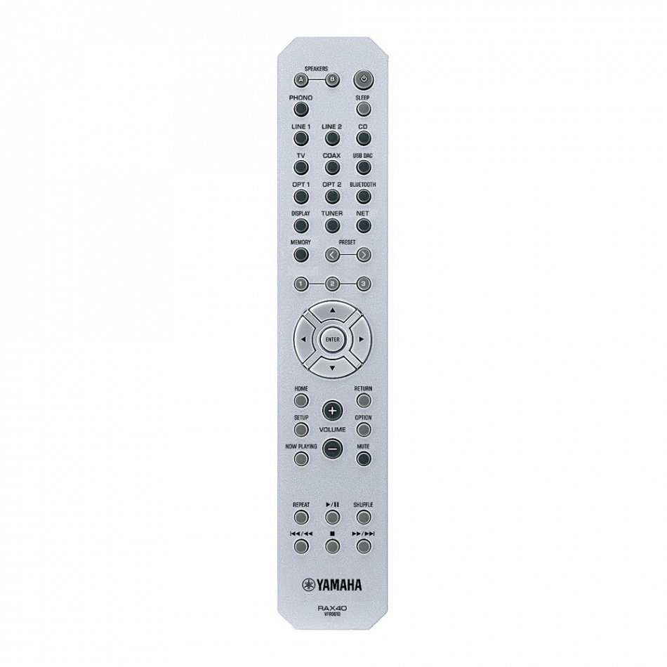 Yamaha R-N1000A streamingförstärkare med MusicCast, RIAA-steg & radio, silver