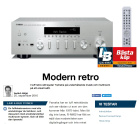 Yamaha MusicCast R-N602 receiver med nätverk, svart Yamaha MusicCast R-N602 receiver med nätverk, svart