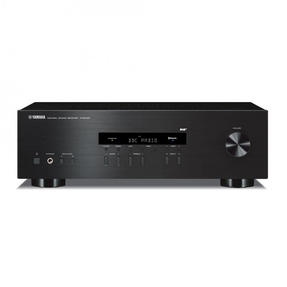 Yamaha R-S202D II stereoförstärkare med Bluetooth & radio, svart