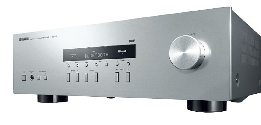 Yamaha R-S202D II stereoförstärkare med Bluetooth & radio, silver