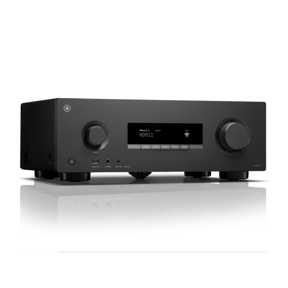 Yamaha RX300A hemmabioförstärkare 5.2 med Bluetooth, svart