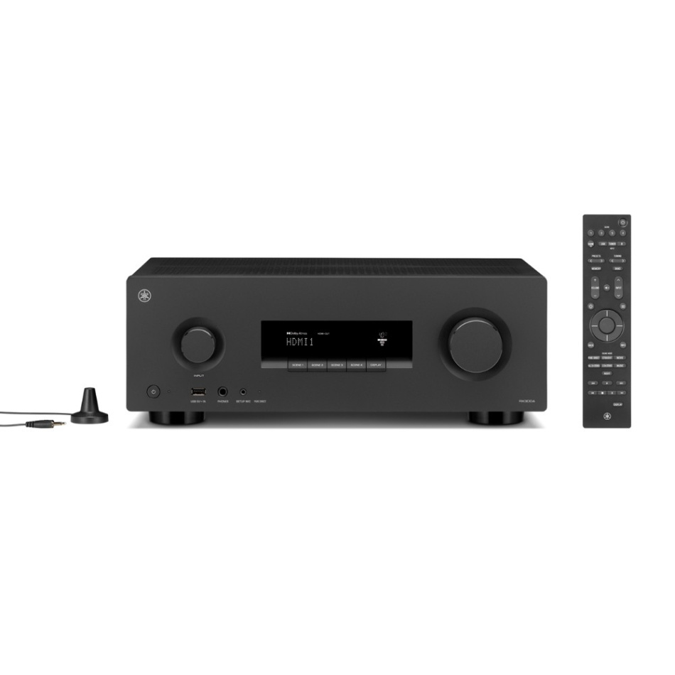 Yamaha RX300A hemmabioförstärkare 5.2 med Bluetooth, svart