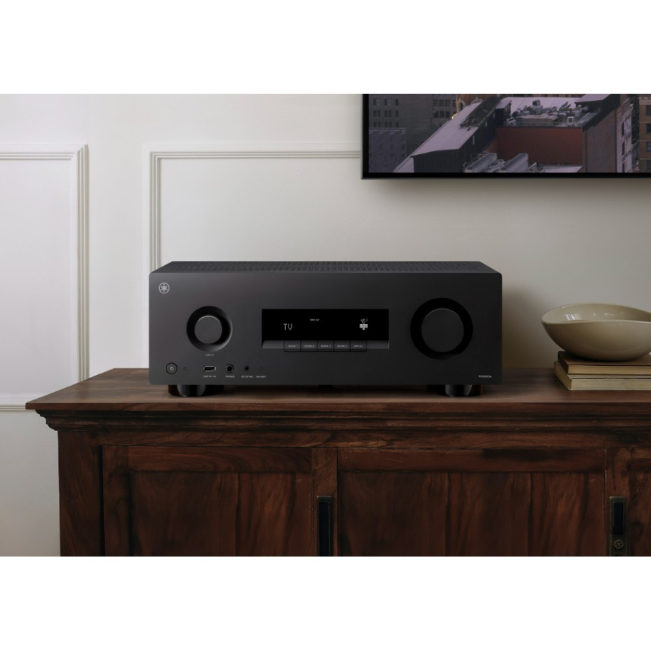 Yamaha RX500A hemmabioförstärkare 7.2 med nätverksstreaming, svart