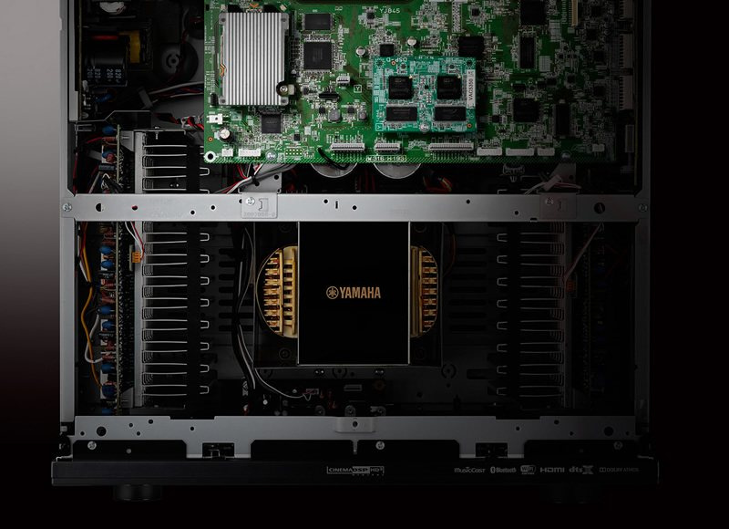 Yamaha RX-A3080 bioförstärkare, titan