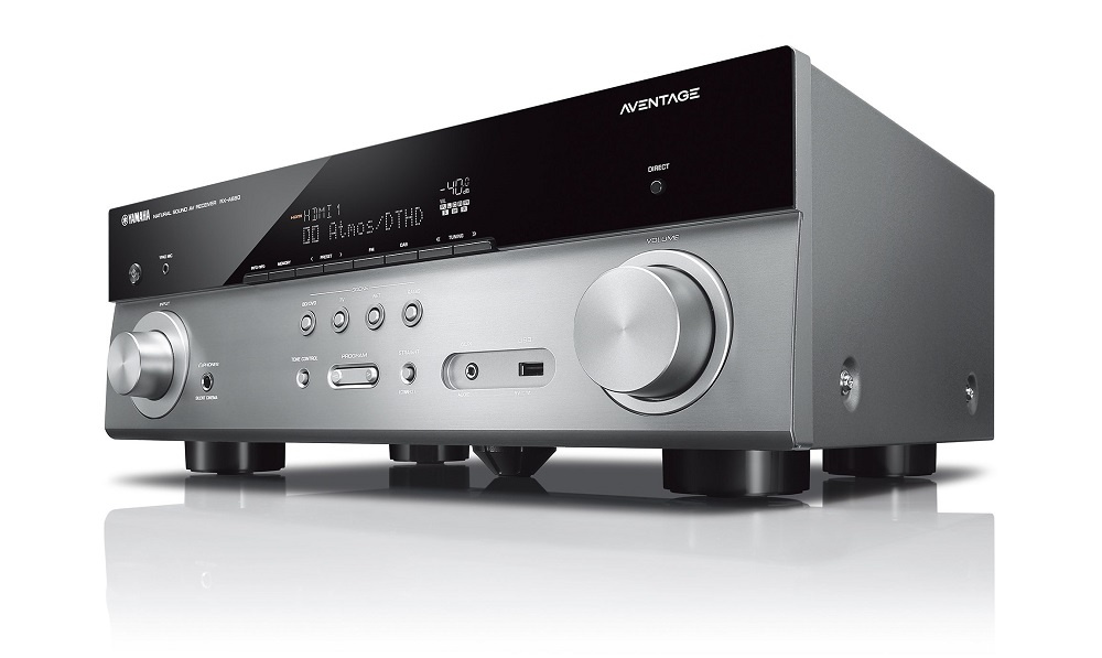 Yamaha RX-A680 hembioförstärkare, titan