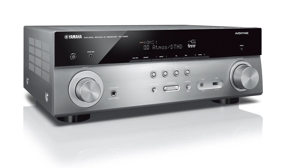 Yamaha RX-A680 hembioförstärkare, titan