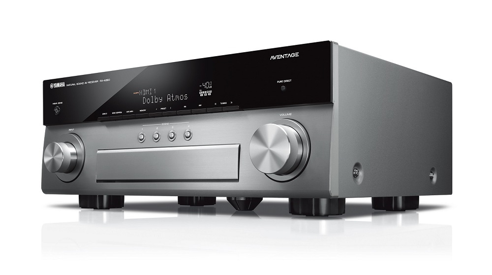 Yamaha Aventage RX-A880 bioförstärkare, titan