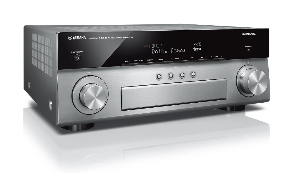 Yamaha Aventage RX-A880 bioförstärkare, titan