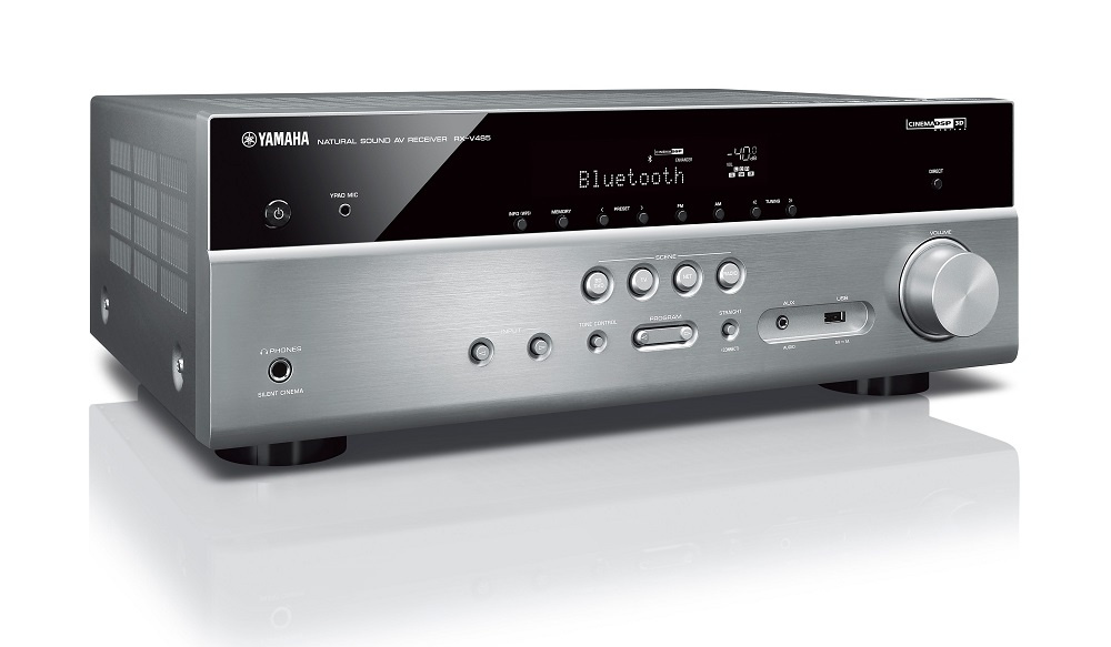 Yamaha RX-V485 bioförstärkare, titan